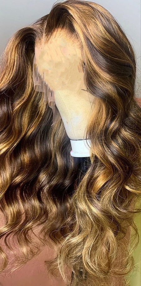 Women's Fashion Foreign Trade Wigs, Long Curly Hair, Chemical Fiber Wigs, Rose Net - 24 Timmar Deals