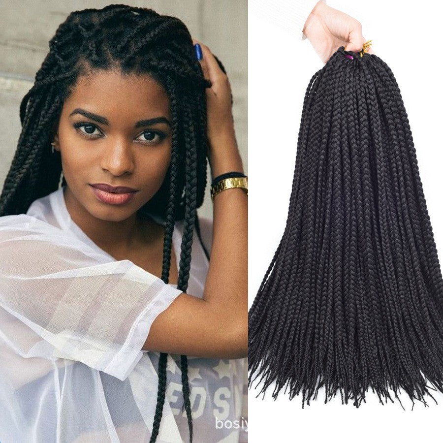 Crochet Hair Senegal Box Braids Braid Hair Extension - 24 Timmar Deals