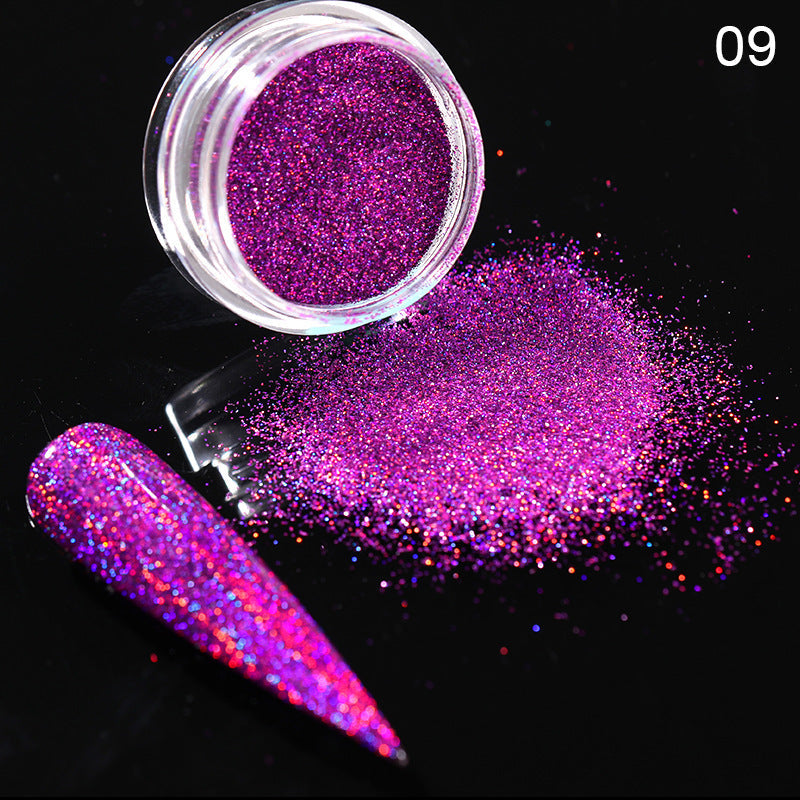 Aurora Magic Nail Powder Nail Glitter - 24 Timmar Deals