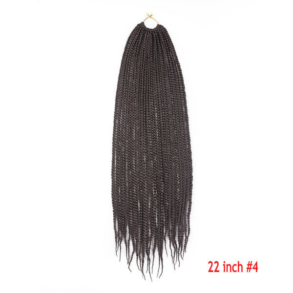 Crochet Hair Senegal Box Braids Braid Hair Extension - 24 Timmar Deals