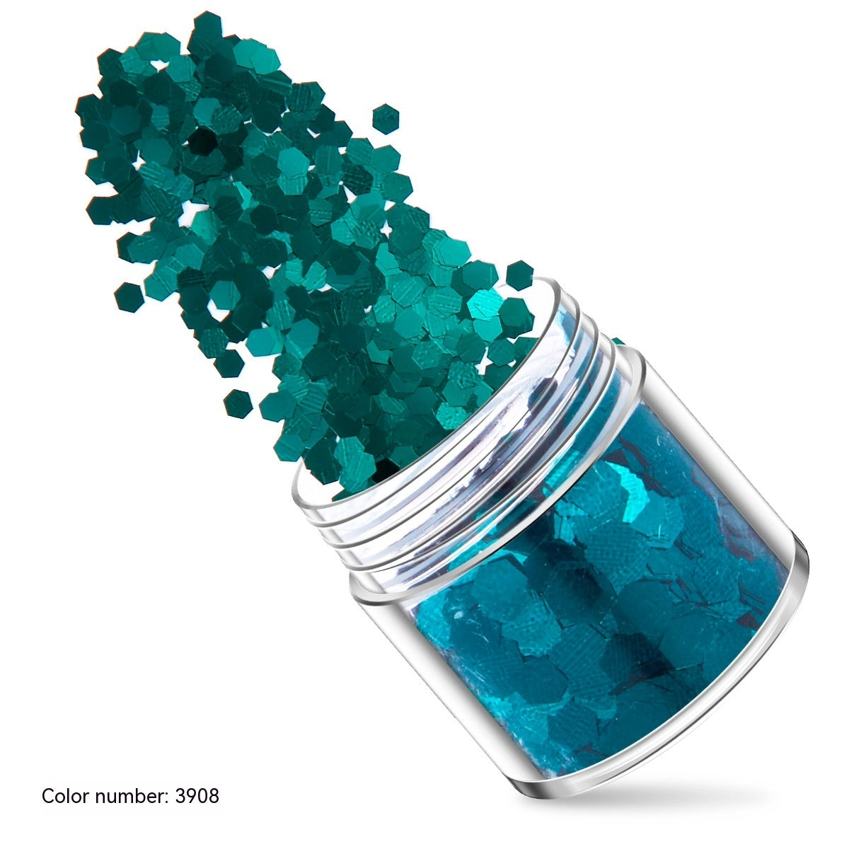 Green Manicure Set 12 Colors Mixed Nail Sequins Glitter Powder Gradient Laser Powder - 24 Timmar Deals