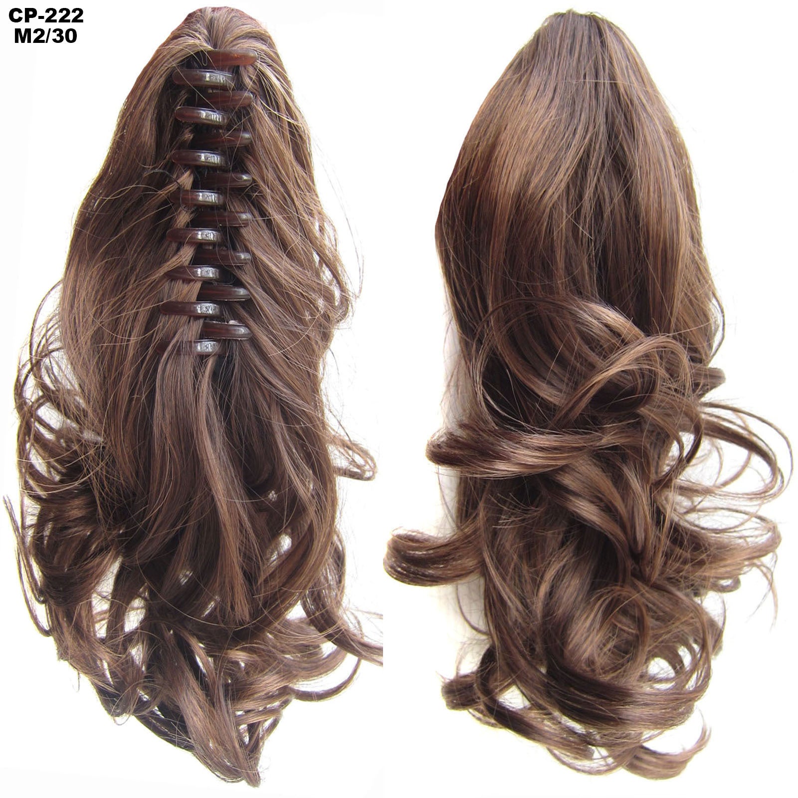 Long Wave Ponytail Wrap Around Ponytail Clip In Hair Headwear Gray Hairpiece Natural Extensions - 24 Timmar Deals