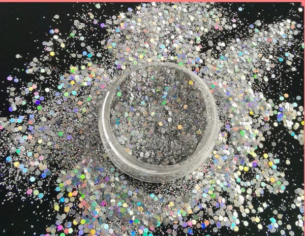 Nail jewelry mixed powder glitter - 24 Timmar Deals