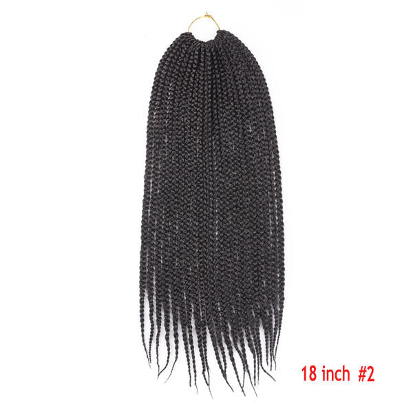 Crochet Hair Senegal Box Braids Braid Hair Extension - 24 Timmar Deals
