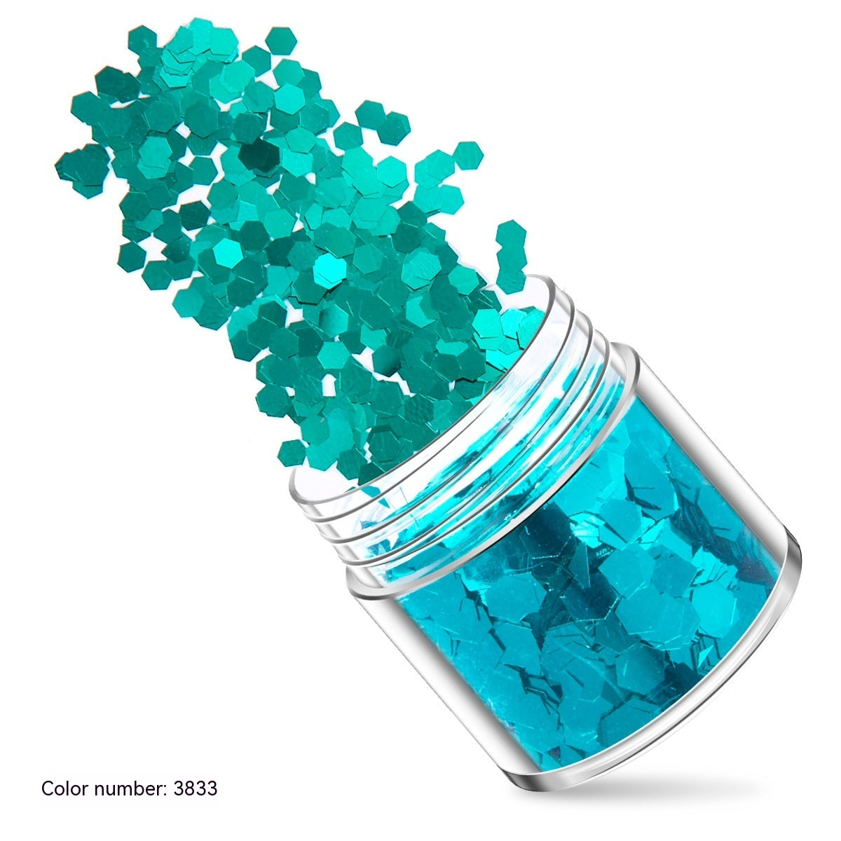Green Manicure Set 12 Colors Mixed Nail Sequins Glitter Powder Gradient Laser Powder - 24 Timmar Deals