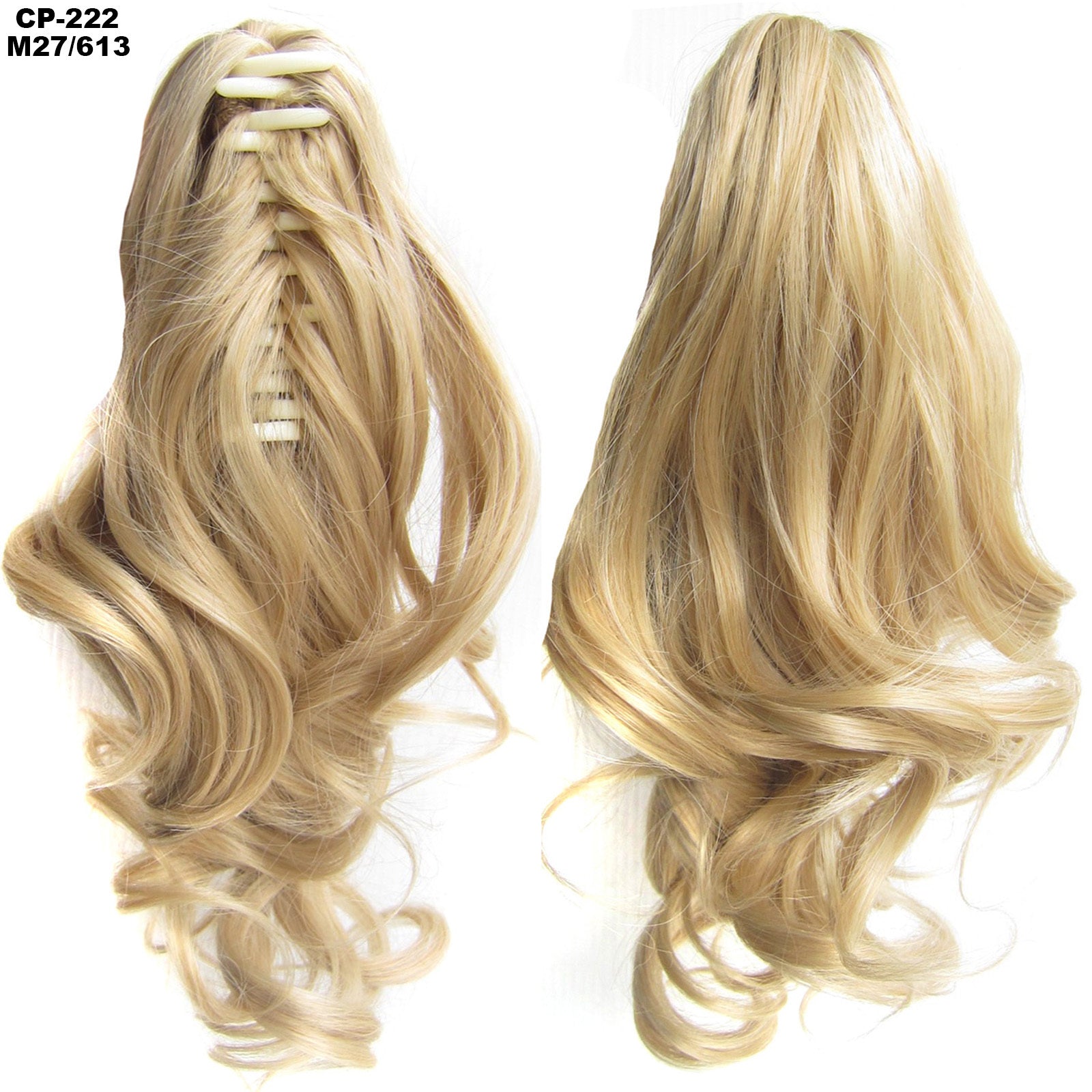 Long Wave Ponytail Wrap Around Ponytail Clip In Hair Headwear Gray Hairpiece Natural Extensions - 24 Timmar Deals