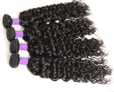 Wigs real hair India hair ladies water wave hair hair - 24 Timmar Deals