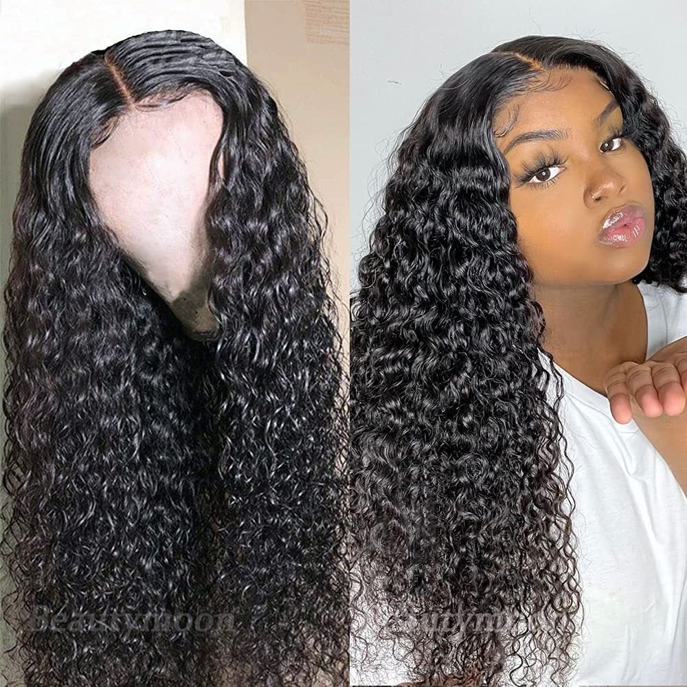 European And American Style Wig Front Lace Small Roll Medium Long Curly Hair - 24 Timmar Deals