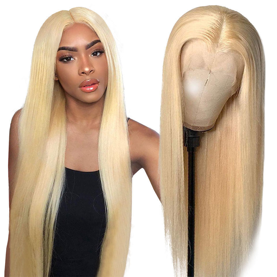 Hand Hook Mesh One Real Hair Headgear Wig STW - 24 Timmar Deals