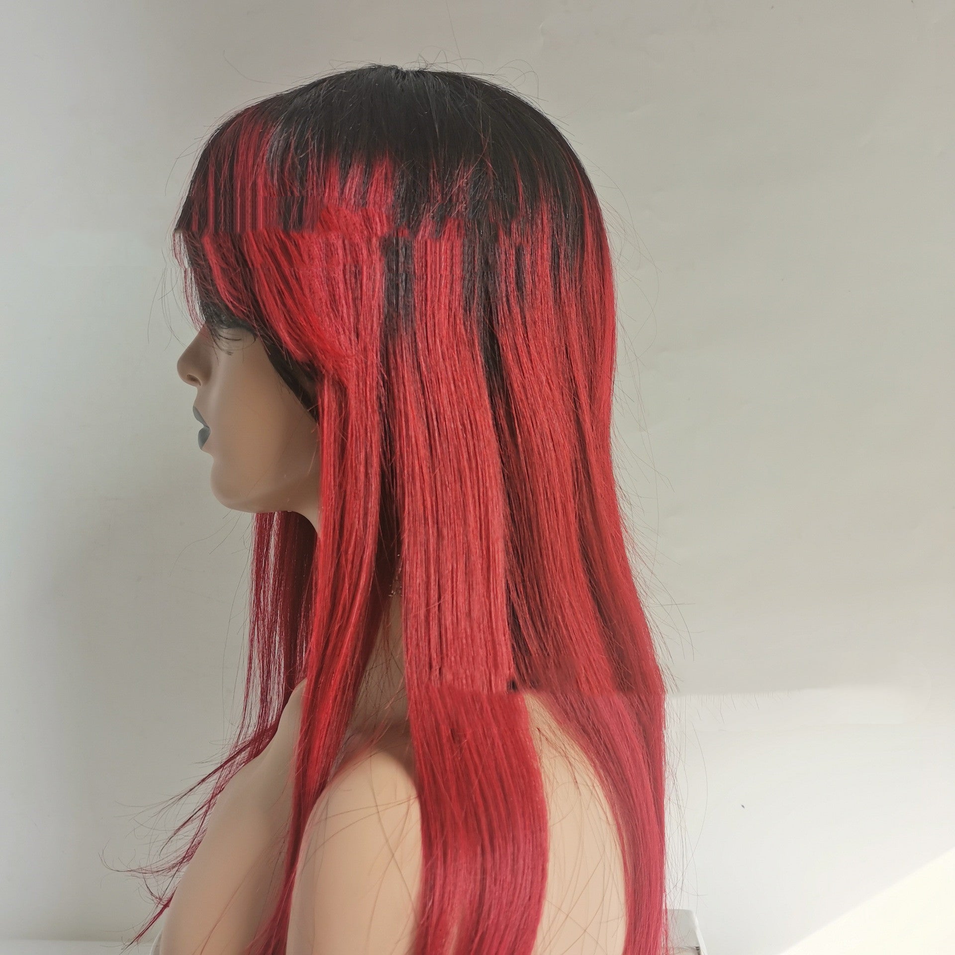 Wig Factory Real Human Hair Wig Mechanism Headgear  Hair Wig - 24 Timmar Deals