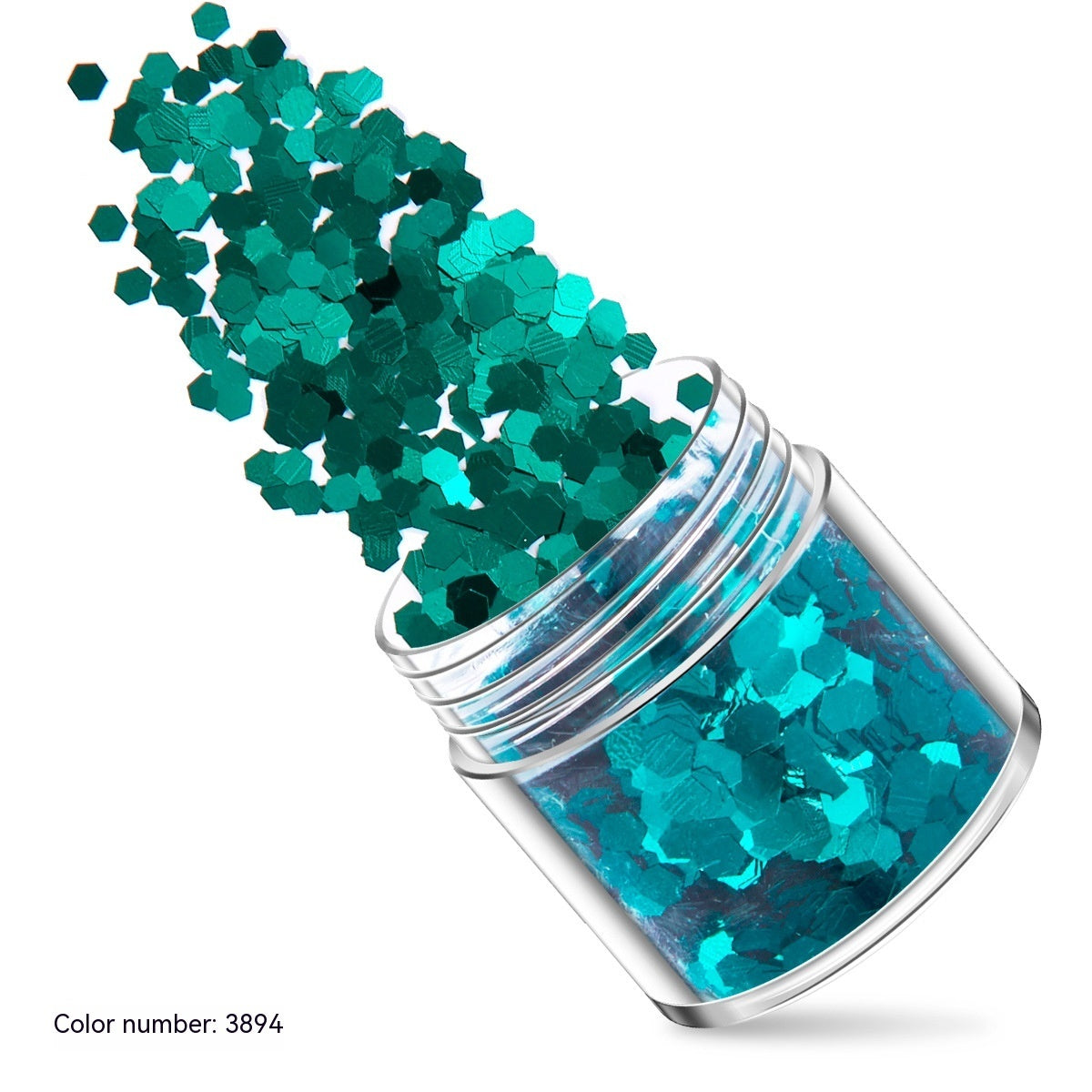 Green Manicure Set 12 Colors Mixed Nail Sequins Glitter Powder Gradient Laser Powder - 24 Timmar Deals