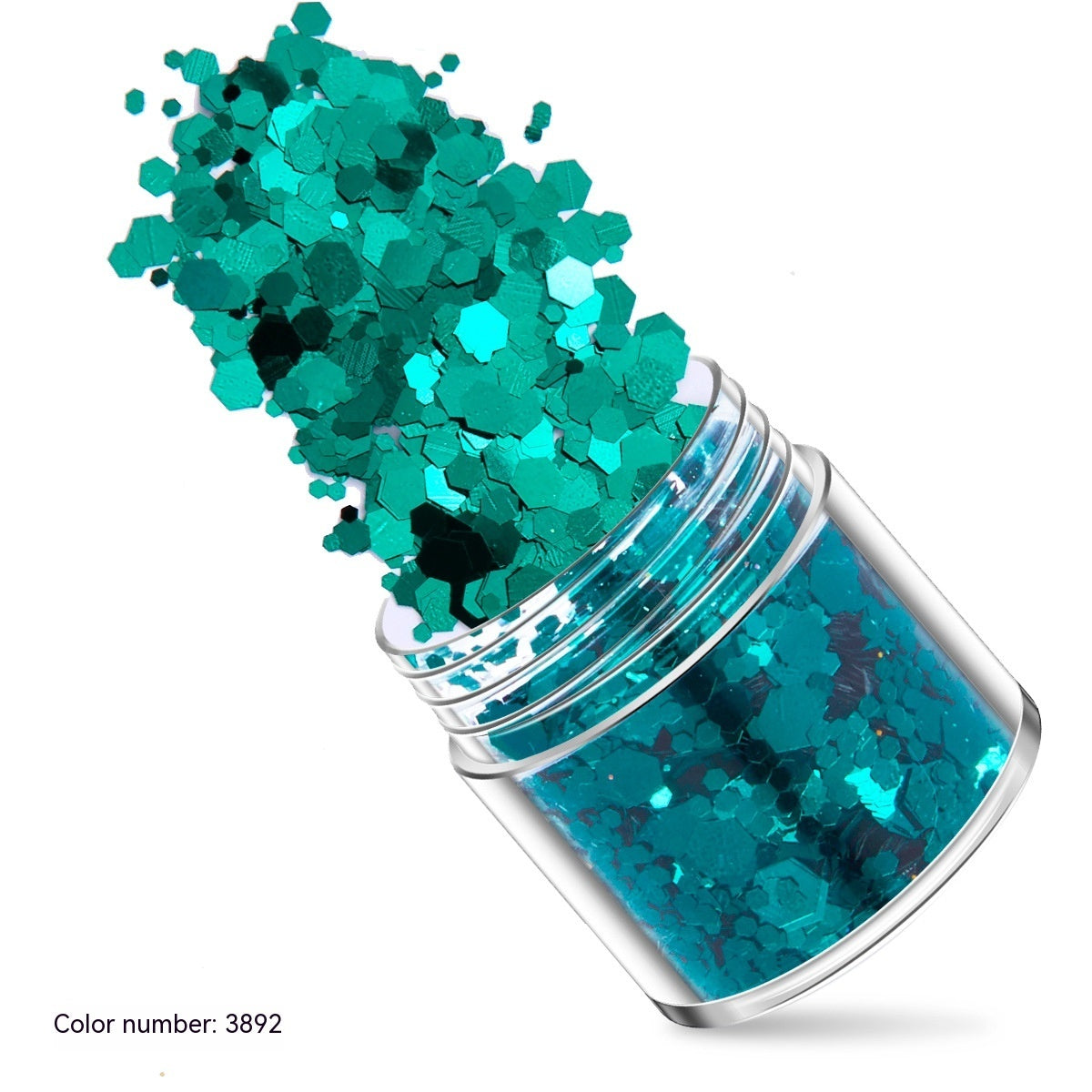Green Manicure Set 12 Colors Mixed Nail Sequins Glitter Powder Gradient Laser Powder - 24 Timmar Deals