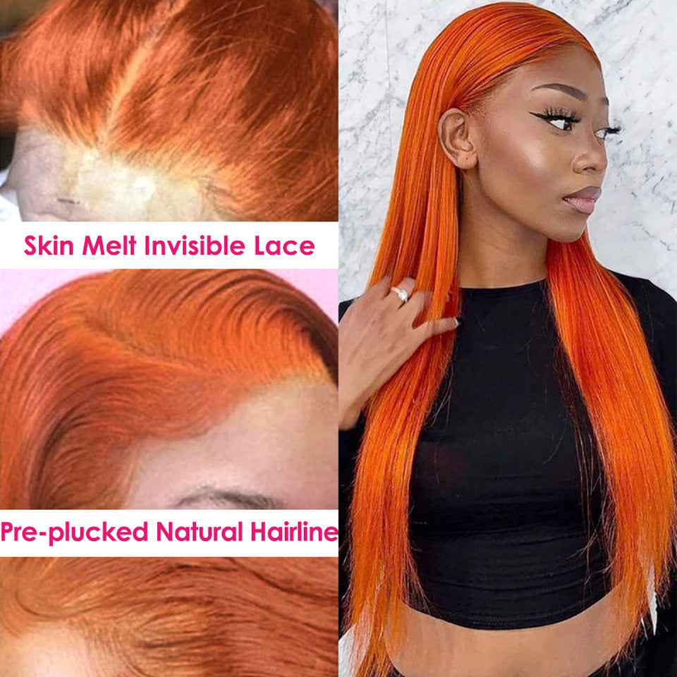 13x4 Lace Front Wig Human Hair Peruk - 24 Timmar Deals