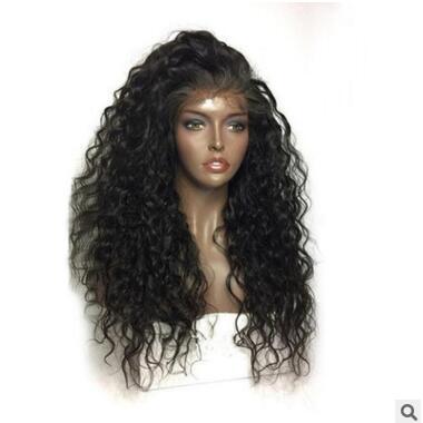 European and American fashion wig ladies front lace chemical fiber wig set - 24 Timmar Deals