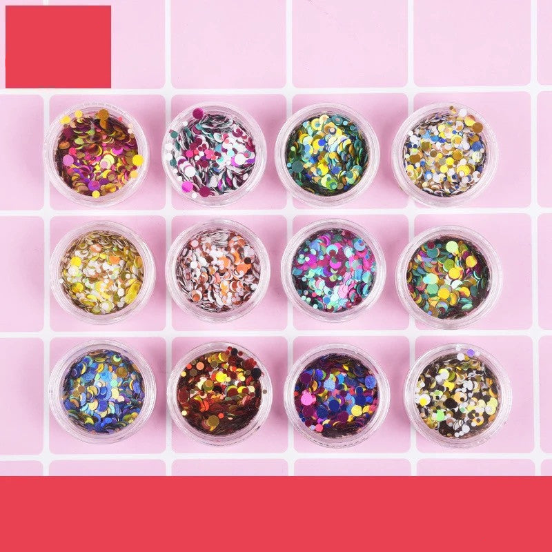 DIY 12 color glitter set - 24 Timmar Deals