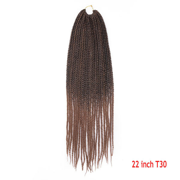 Crochet Hair Senegal Box Braids Braid Hair Extension - 24 Timmar Deals