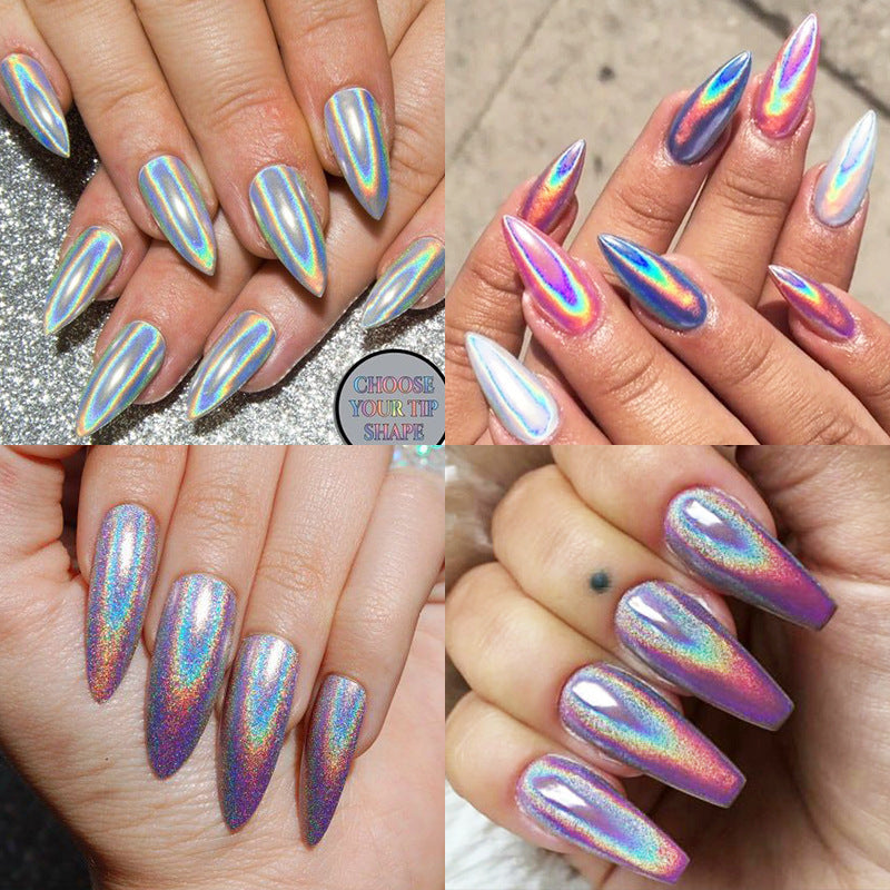 Aurora Magic Nail Powder Nail Glitter - 24 Timmar Deals