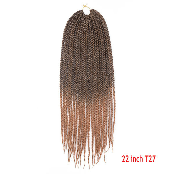 Crochet Hair Senegal Box Braids Braid Hair Extension - 24 Timmar Deals