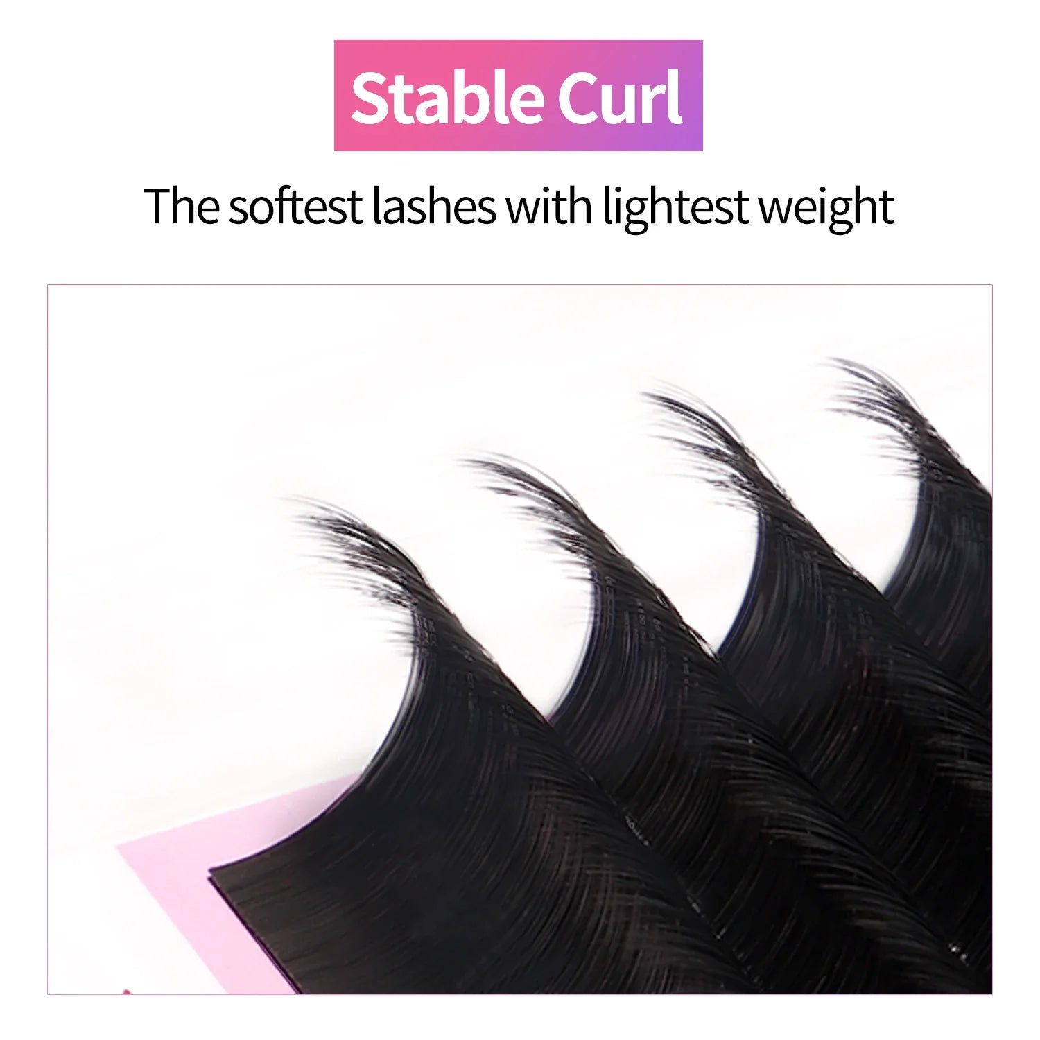 Eyelash Extensions Faux Mink Individual Volume Lashes Soft Natural Lash Extensions for Makeup - 24 Timmar Deals