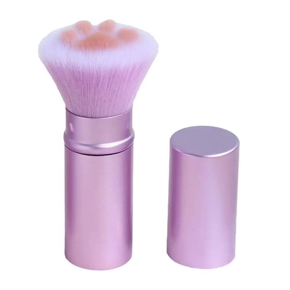 1PC Söt Katt Klo Sminkborste Bärbar Infällbar Foundation Concealer Pulverborste - 24 Timmar Deals