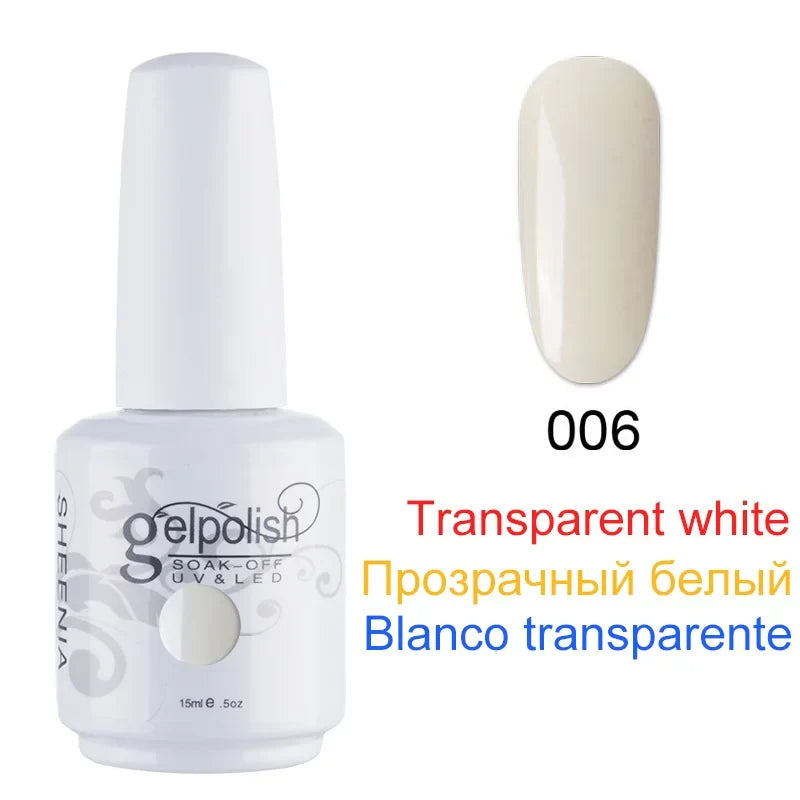 Gel Nagellack Nagellack 15ml UV Gellack För Naglar - 24 Timmar Deals