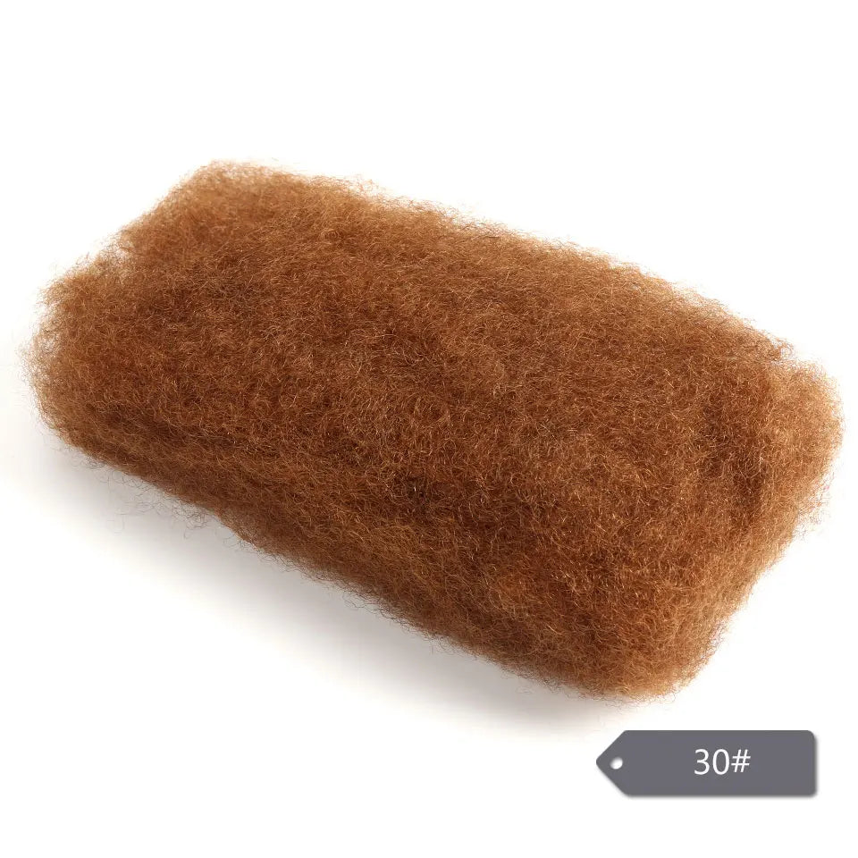Remy Bulk Hår Peruansk Afro Kinky Curly Wave Människohår Bulk För 1 St, #2, #4, natraul, #30 - 24 Timmar Deals