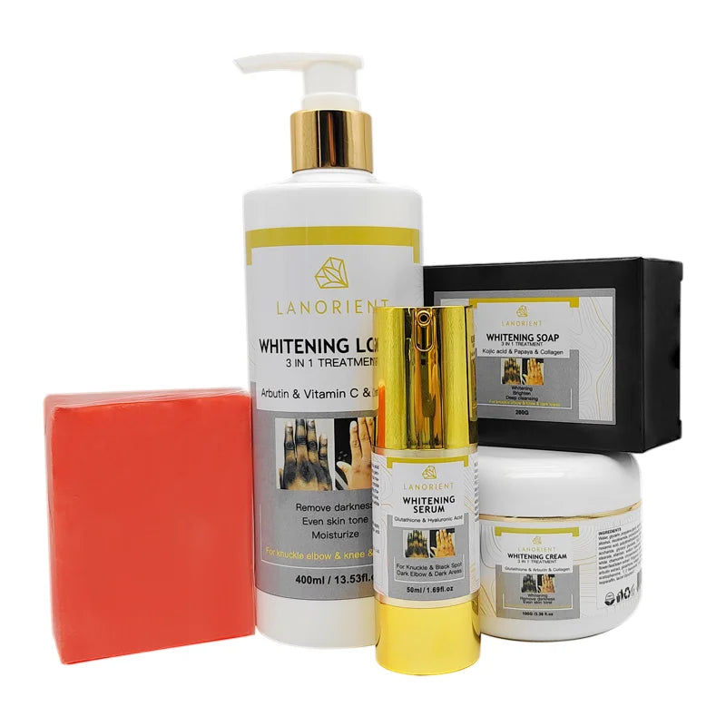 Knuckle Whitening Skin Care 5pc Set - 24 Timmar Deals
