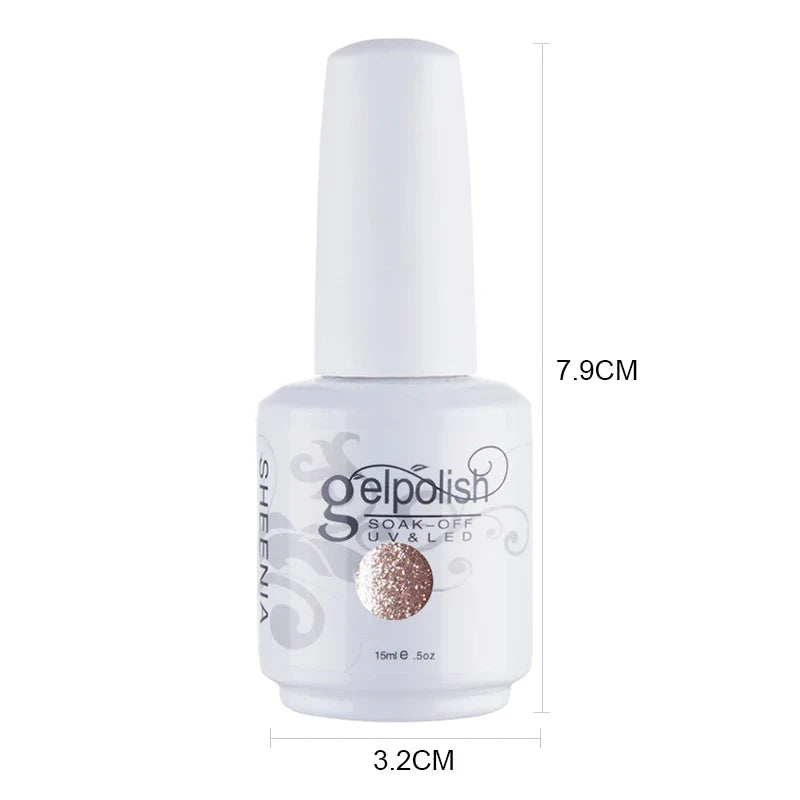 Gel Nagellack Nagellack 15ml UV Gellack För Naglar - 24 Timmar Deals
