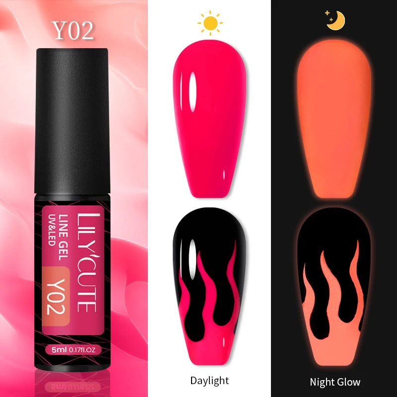 5ml Liner Gel Polish Painting Stripe pensel - 24 Timmar Deals