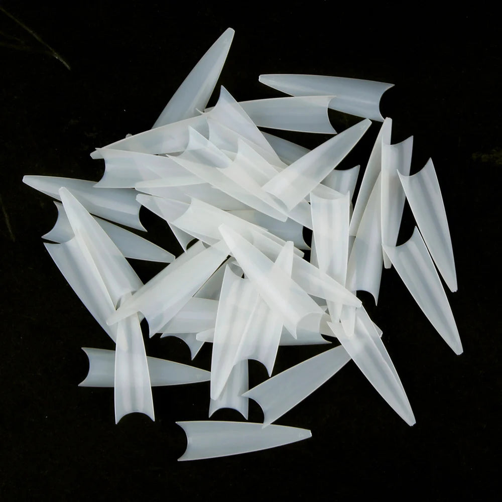500pcs/Bag Nail Tips Stiletto - 24 Timmar Deals