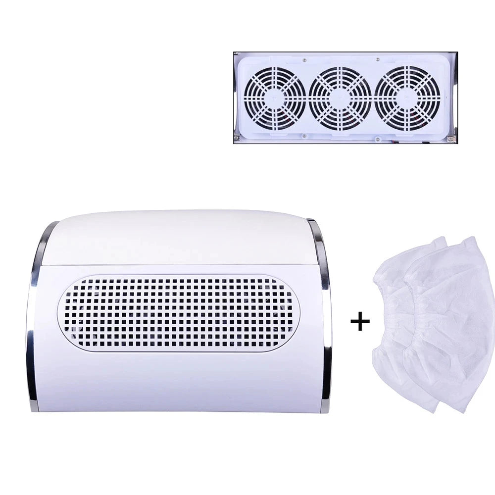 Nail Dust Collector för Nail Art Salon - 24 Timmar Deals