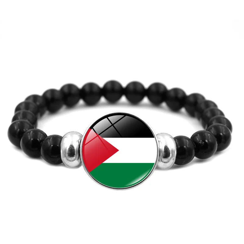 We Want Peace Flag of PALESTINE BRACELET - 24 Timmar Deals