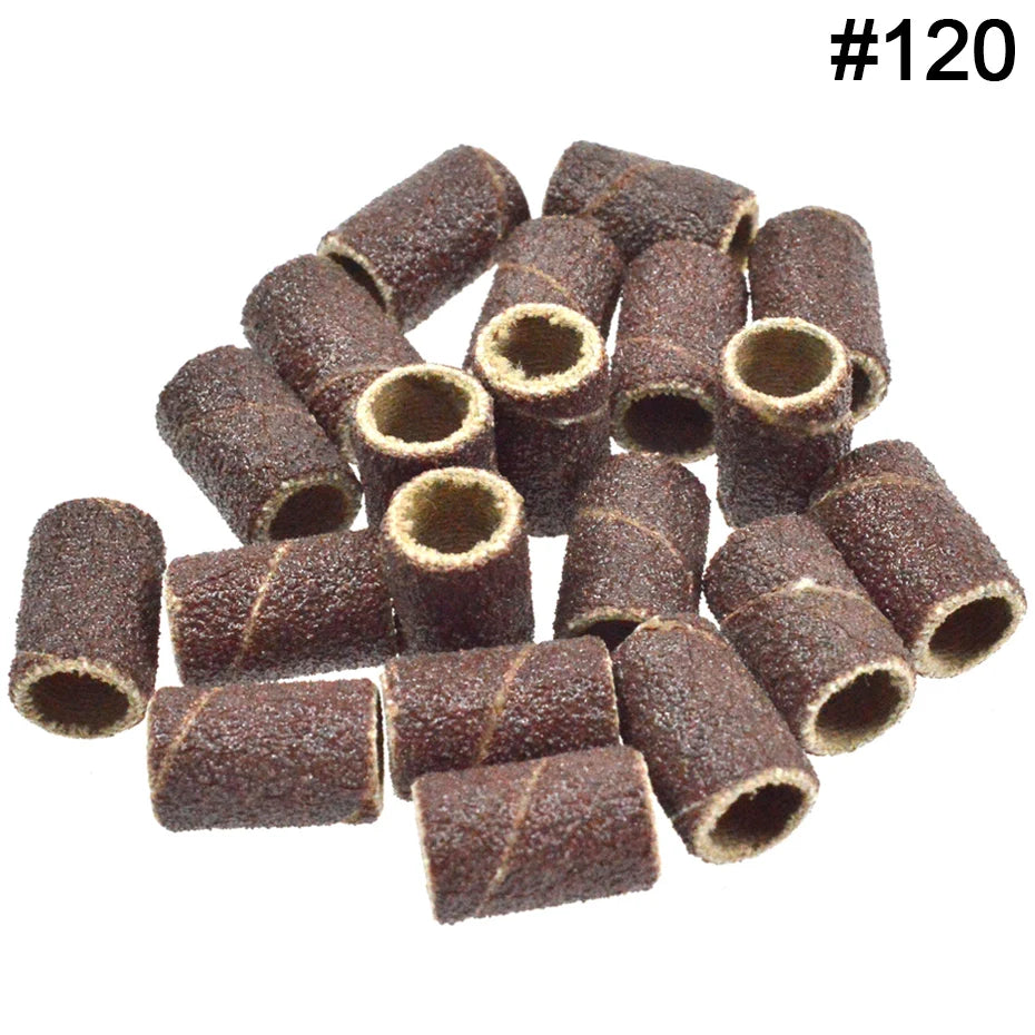 100 st 80”/120”/180” slipband för elektrisk nagelfilsmaskin - 24 Timmar Deals