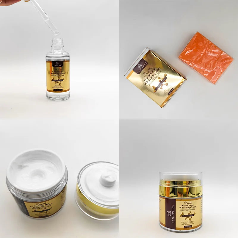 Double L-Glutathione Skin Care 3pc Set - 24 Timmar Deals