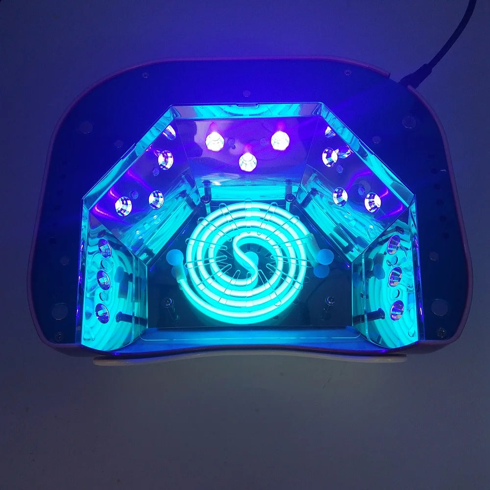 48W UV-lampa för UV-gel Fast Dry CCFL LED med automatisk sensor - 24 Timmar Deals