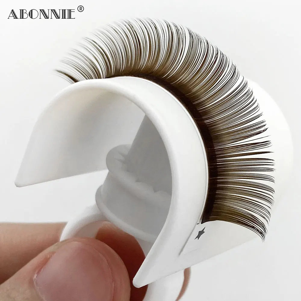 Dark Brown Eyelash Extension 12 Lines Mix 8-15mm Fake Mink Eyelash Makeup Silk Handmade Natural Lashes - 24 Timmar Deals
