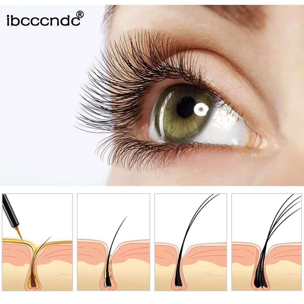 8ml Eyelash Growth Serum Eyelash Enhancer Longer Fuller Tjockare Fransar Serum - 24 Timmar Deals