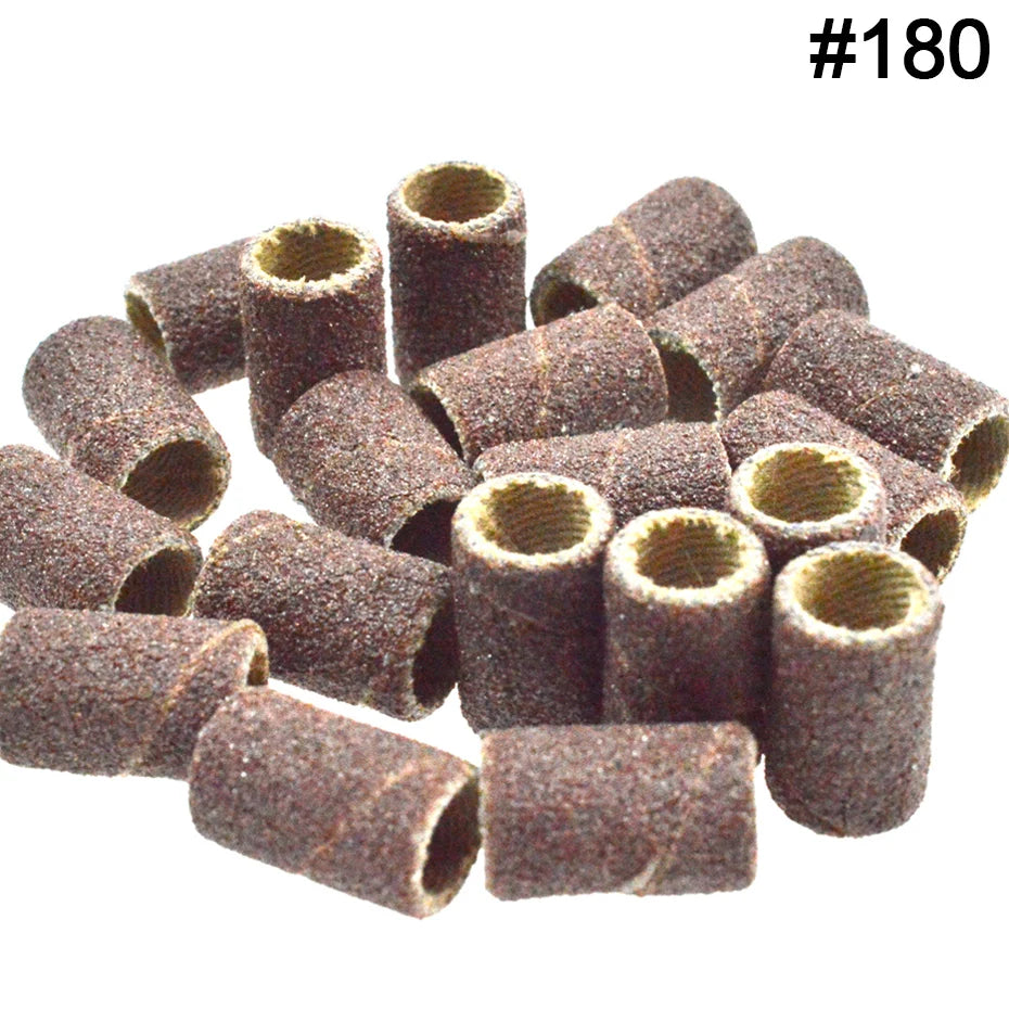 100 st 80”/120”/180” slipband för elektrisk nagelfilsmaskin - 24 Timmar Deals
