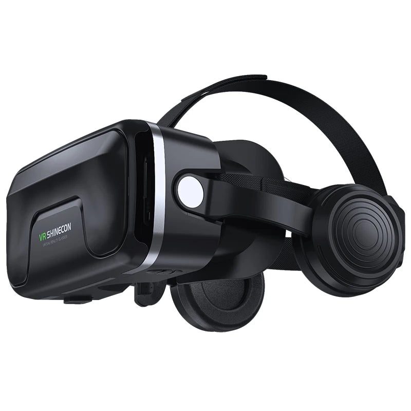 VR Shinecon 10.0 Hjälm 3D Glasögon Virtual Reality Casque headset för smartphone - 24 Timmar Deals