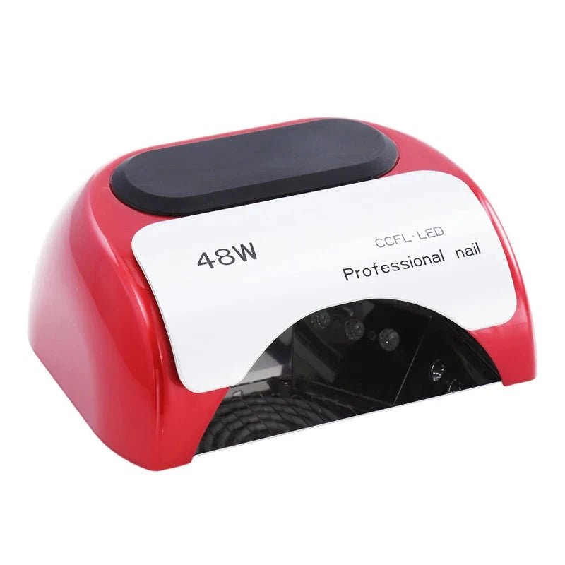 48W UV-lampa för UV-gel Fast Dry CCFL LED med automatisk sensor - 24 Timmar Deals