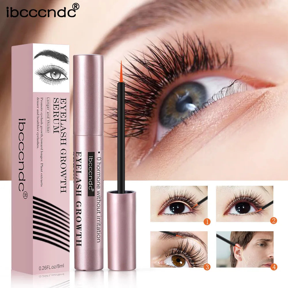 8ml Eyelash Growth Serum Eyelash Enhancer Longer Fuller Tjockare Fransar Serum - 24 Timmar Deals