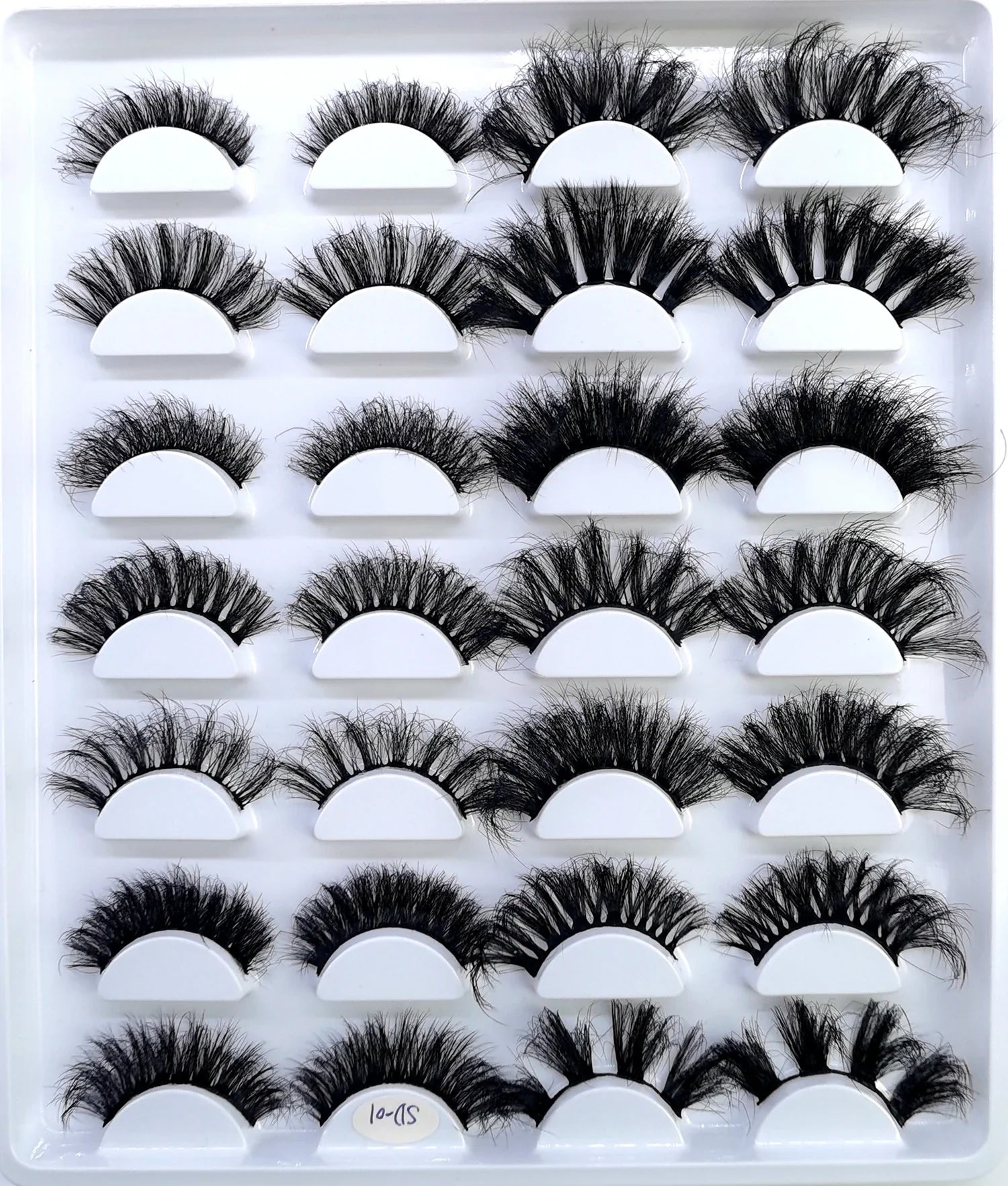 Lashes 14 Pairs Eyelashes Faux Mink Eyelashes Long Lasting Fluffy 25mm Mink Lashes Dramatic Volume lashes Extension Thick Long - 24 Timmar Deals