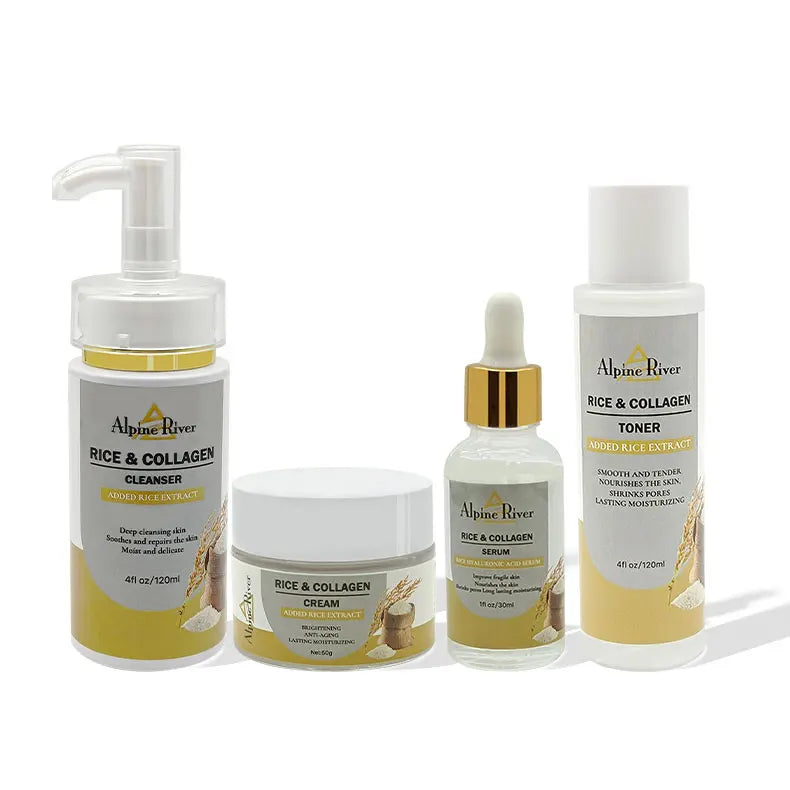 Rice Skin Care 4pc Set - 24 Timmar Deals