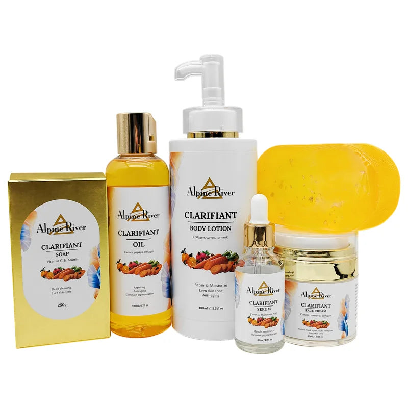 Turmeric Carrot Skin Care 5pc Set - 24 Timmar Deals