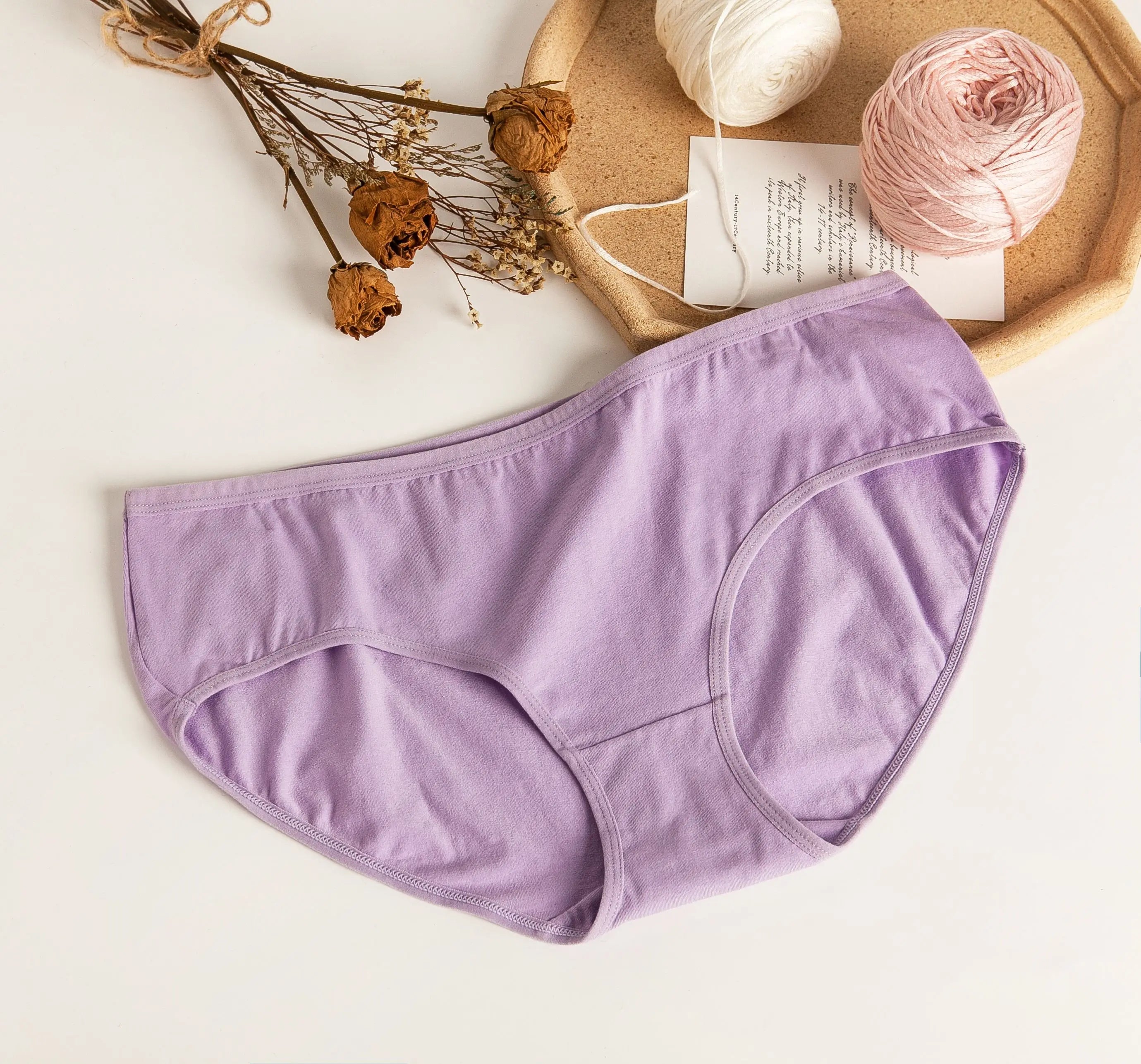 10pcs Mix colors Hipster Panties Women's Cotton Underwear XS- XXL - 24 Timmar Deals