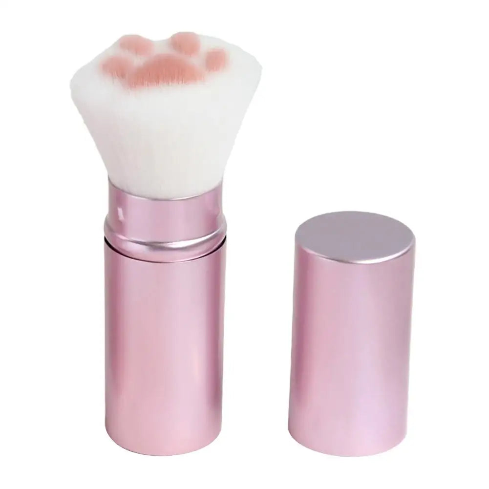1PC Söt Katt Klo Sminkborste Bärbar Infällbar Foundation Concealer Pulverborste - 24 Timmar Deals