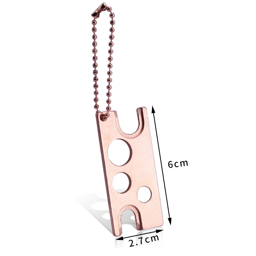 Multifunctional Stainless steel Caps Opener for Universal Eyelash Glue Replacement Bottle Mouth Head Anti-blocking Eyelash Tool - 24 Timmar Deals