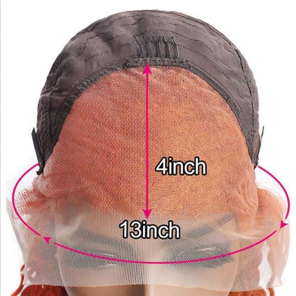 13x4 Lace Front Wig Human Hair Peruk - 24 Timmar Deals