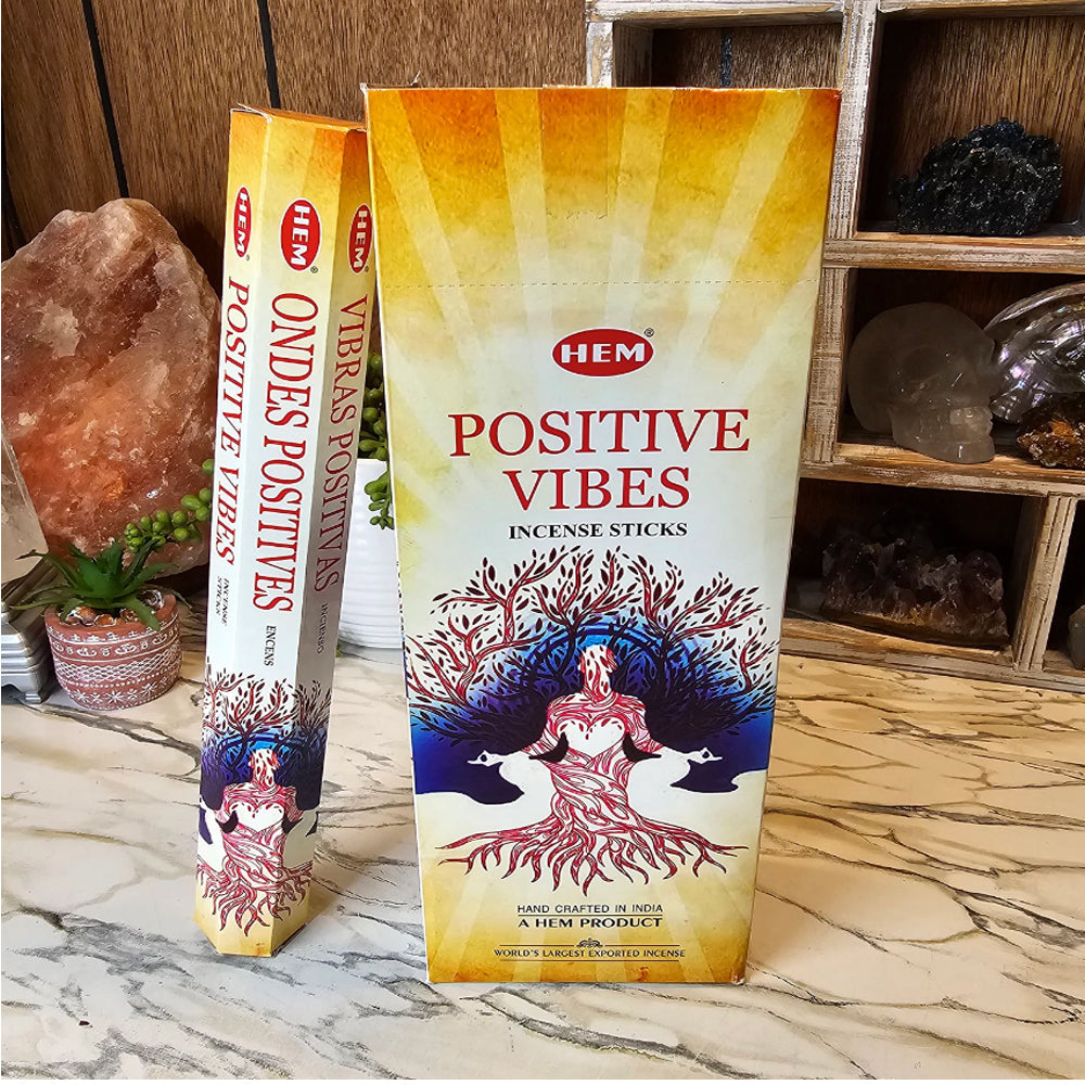 Incense Sticks POSITIVE VIBES - 24 Timmar Deals