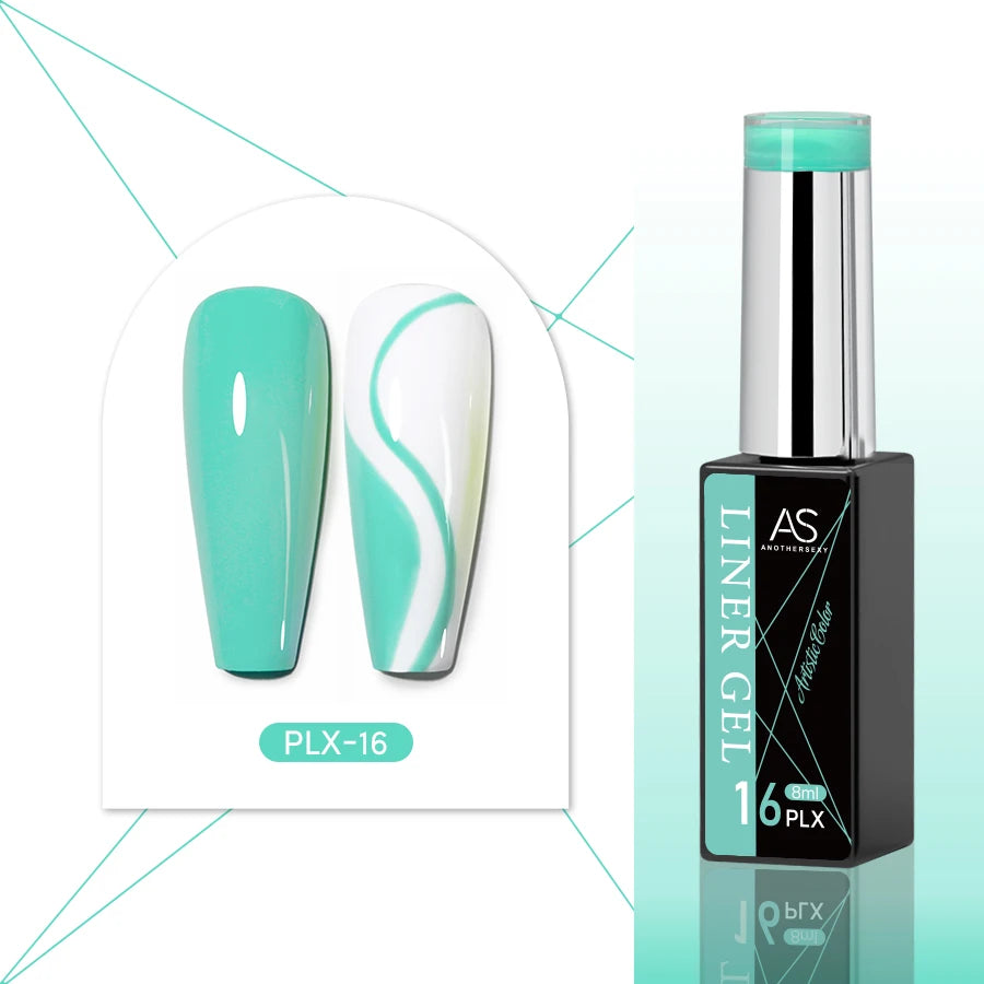 Liner Nails Art Gel Polish Set 24 färger - 24 Timmar Deals